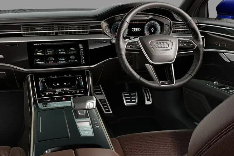 Audi A8 Saloon 50 TDI 286ps Quattro Black Edition Tech Pro Tiptro interior view