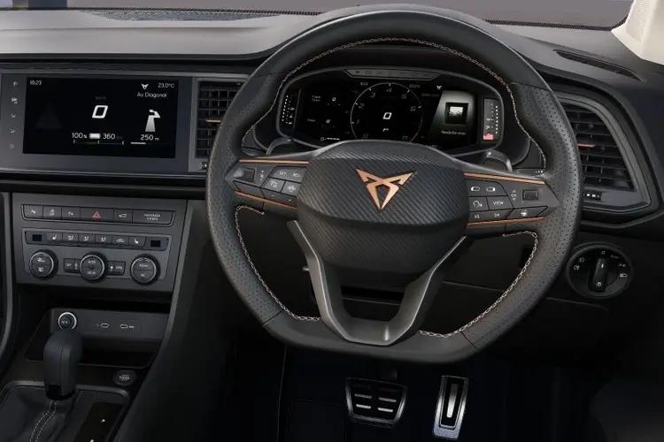 Cupra Ateca Large SUV 2.0 TSI 300 VZ3 DSG 4Drive interior view