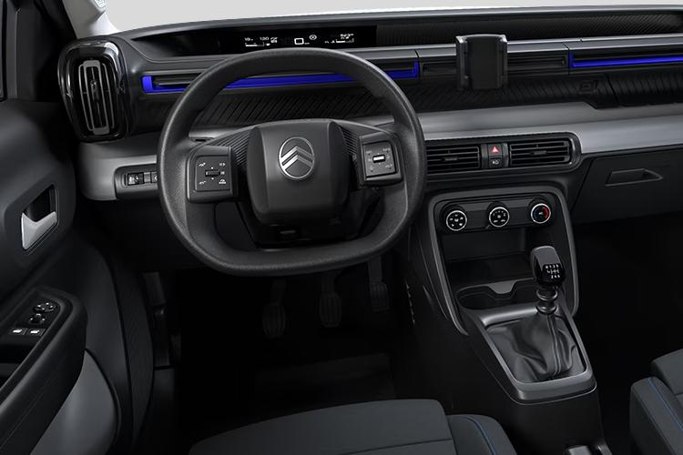 Citroen C3 Hatchback e-C3 83kW EV 44kWh Max interior view