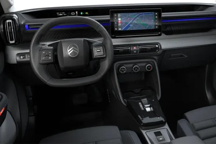 Citroen e-C3 Car Derived Van 83kW EV 44kWh Standard Range Plus interior view