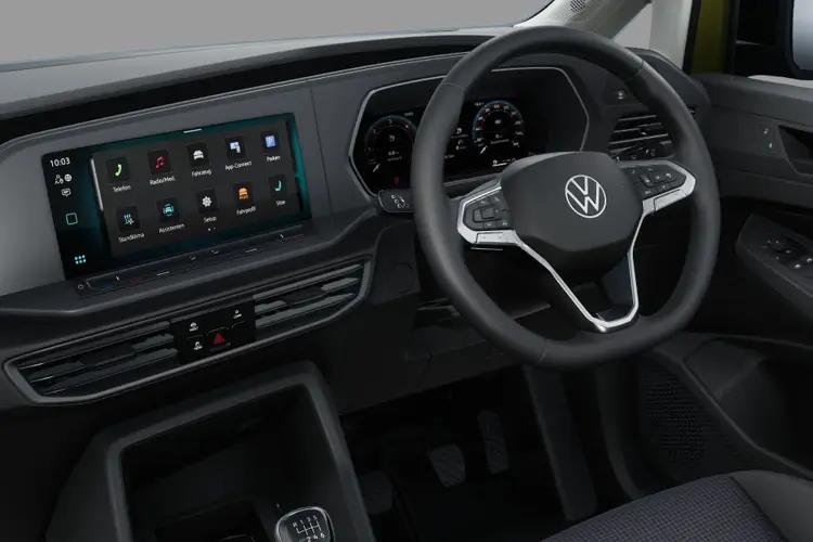 Volkswagen Caddy Cargo Maxi Kombi Chassis Cab 1.5 TSI eHYBRID Commerce Plus Ast DSG interior view