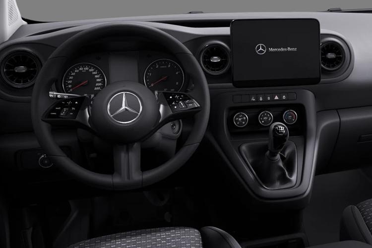 Mercedes Citan Large Van - Standard Crew 112 CDI 1.5 L2 interior view