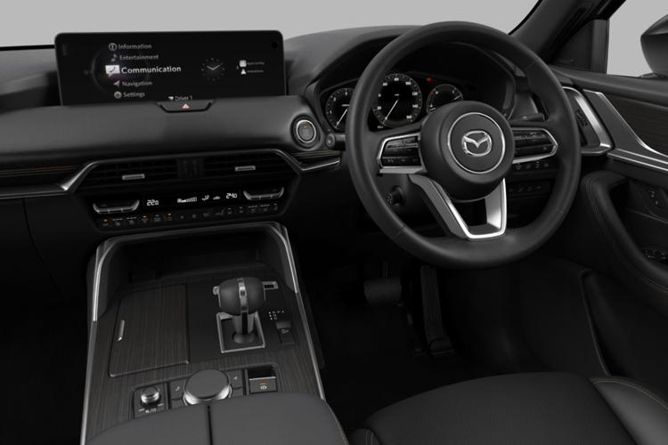 Mazda CX-80 Medium Crossover/SUV 2.5 e-skyactiv Phev 327 Exclusive-Line AWD interior view