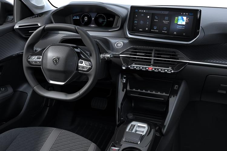 Peugeot E-208 Hatchback 50kWh 136 Allure interior view