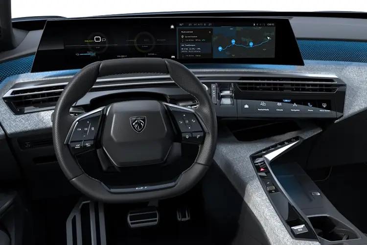 Peugeot E-3008 Large SUV Long Range 97kWh 230 GT interior view