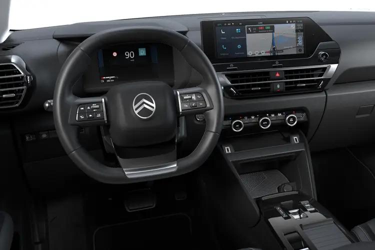 Citroen C4 X Saloon e-C4 100kW EV 50kWh Plus Std/Rge Auto interior view
