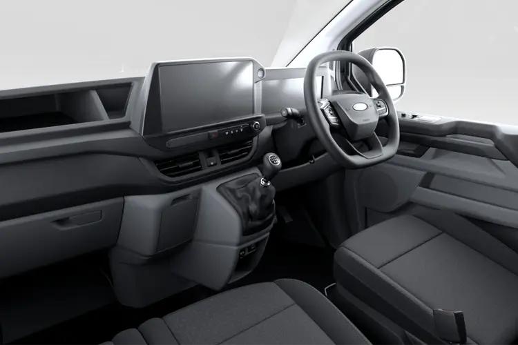 Ford Transit Custom L2 Medium Van - Standard E-Transit 320L2 65kWh 285 Ms-Rt Auto interior view