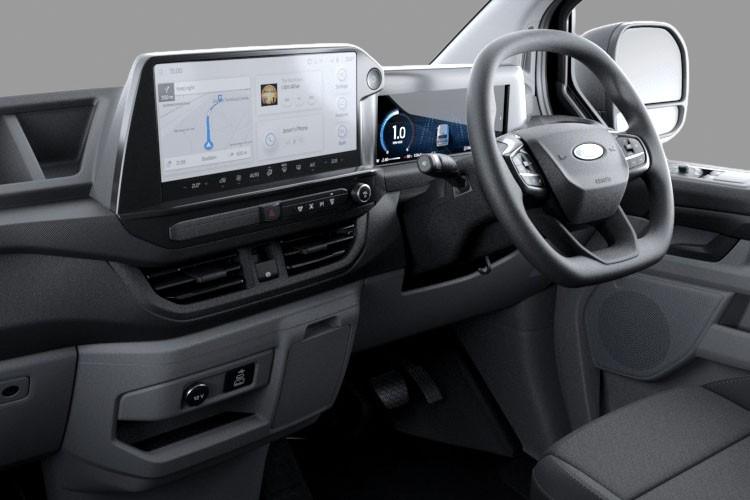Ford Transit Custom L1 Small Van E-Transit 320L1 65kWh 136 Trend Auto interior view