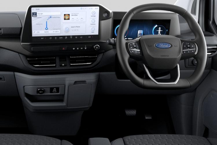 Ford E-Transit Custom Multicab Medium Van - Standard 320 L2H1 71kWh 136 Limited Auto interior view