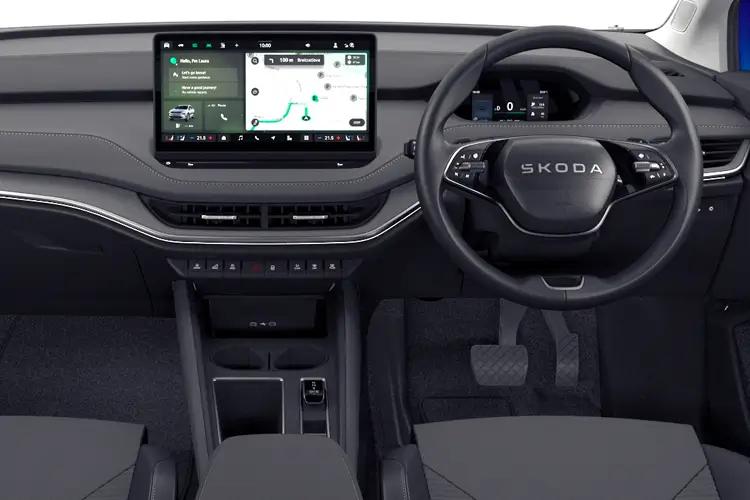 Skoda Enyaq Coupe 82kWh 210kW 85 Sportline Auto interior view