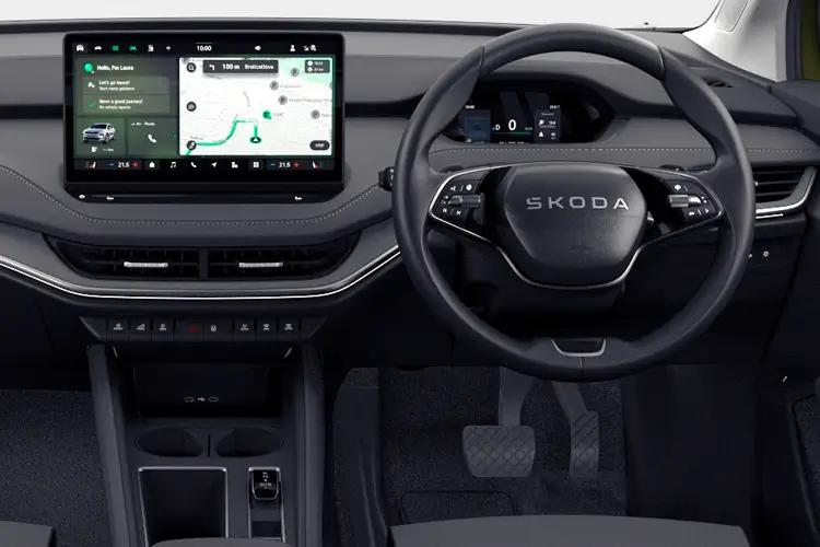 Skoda Enyaq Medium Crossover/SUV 61kWh 140kW 60 SE L Lounge Auto interior view