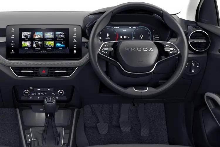 Skoda Fabia Hatchback 1.0 TSI 116 Monte Carlo Edition interior view