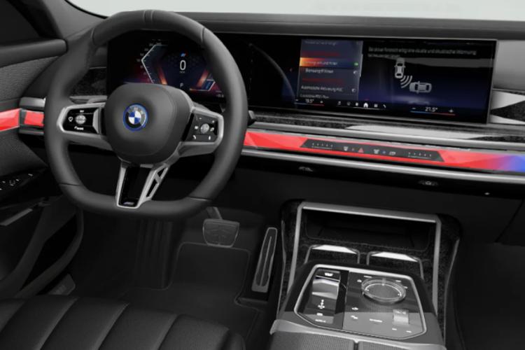 BMW i7 Saloon eDrive50 Excellence Auto interior view
