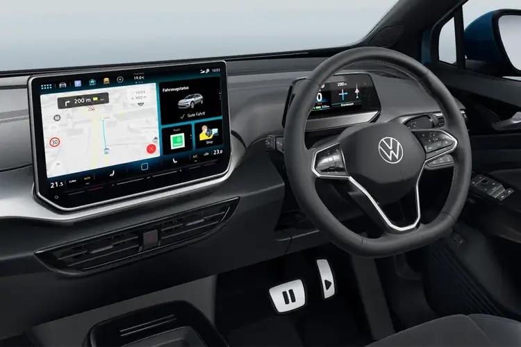 Volkswagen ID.4 Medium Crossover/SUV 77kWh Pro 286PS Black Edition Auto 4Motion interior view