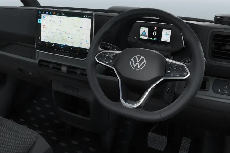 Volkswagen Id.buzz Cargo Small Van 250kW 79kWh Commerce Auto 4Motion interior view