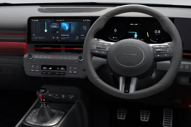 Hyundai Kona Medium Crossover/SUV 1.0T 115ps N Line interior view