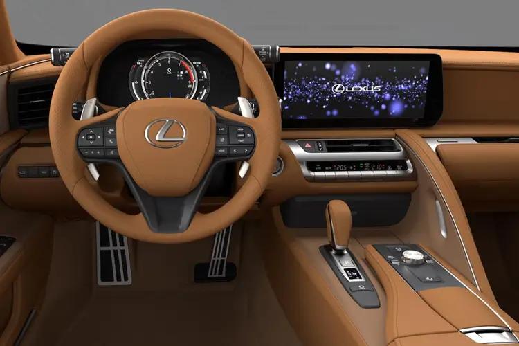 Lexus LC Convertible 500 5.0 464hp BlACK Inspiration Auto interior view