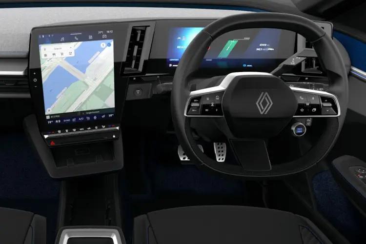 Renault Megane E-Tech Hatchback EV60 160 60kWh Techno 18 Alloy interior view