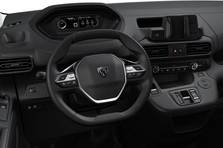 Peugeot Partner Small Van Crew XL 1.5 BlueHDi 100 Professional interior view