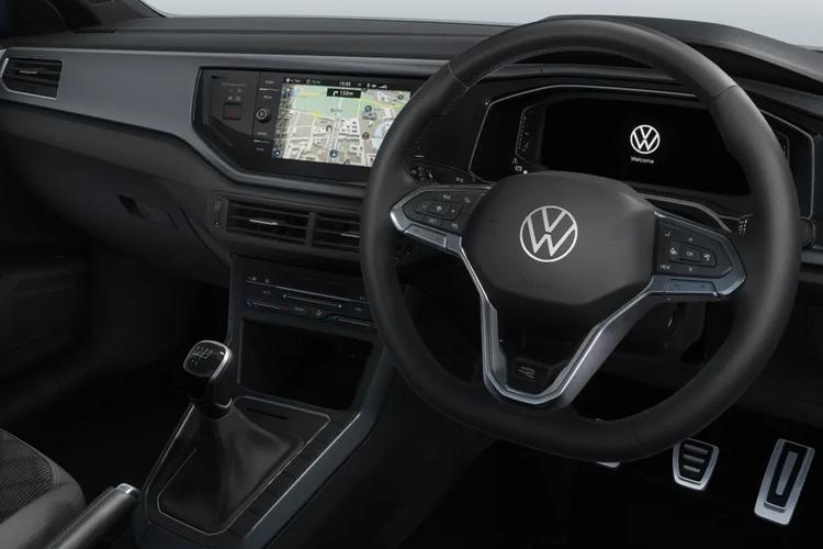 Volkswagen Polo Hatchback 1.0 TSI 80PS Life interior view