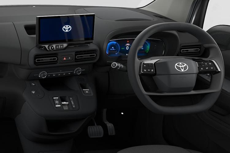 Toyota Proace City EV Small Van L1 50kWh Icon Auto interior view