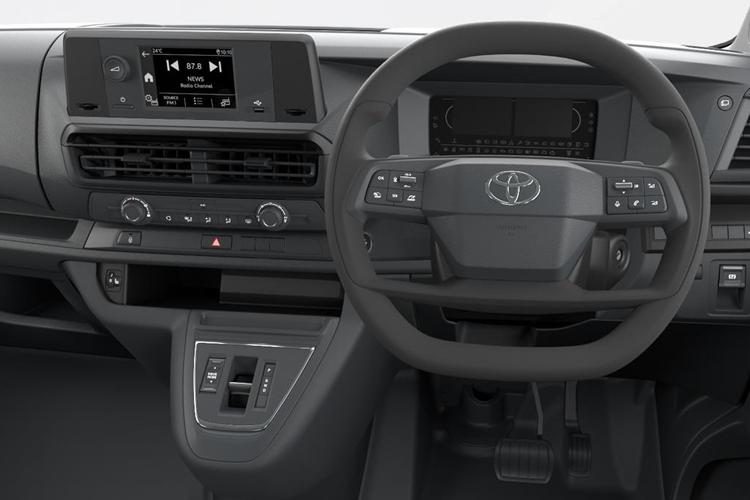 Toyota Proace EV Platform Cab 100kW 75kWh L1 Active Platform Cab Auto interior view
