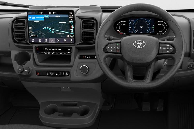 Toyota Proace Max Chassis Cab Chassis Cab L3 2.2D 140 Icon interior view