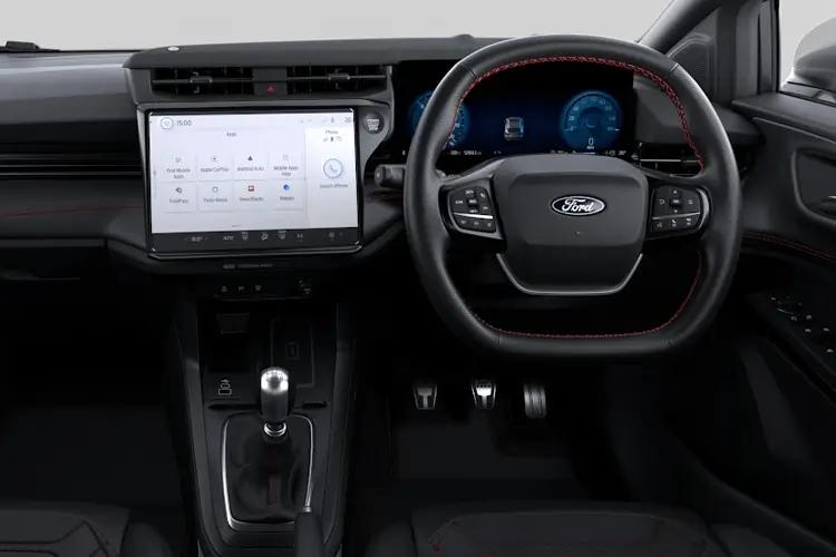 Ford Puma Small Crossover/SUV 1.0 EcoBoost Hybrid mHEV 125 St-Line X interior view