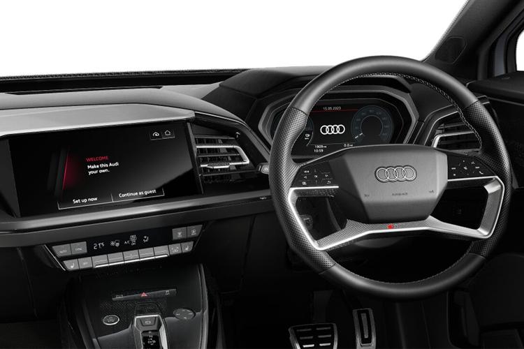 Audi Q4 E-Tron Medium Crossover/SUV 40 63kWh 204 S Line Leather Tech Pack interior view