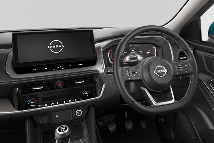 Nissan Qashqai Hatchback 1.3 Dig-T Mhb 158 Tekna Plus Xtronic interior view