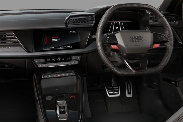 Audi RS3 Saloon 2.5 TFSI Quattro 400PS S Tronic interior view