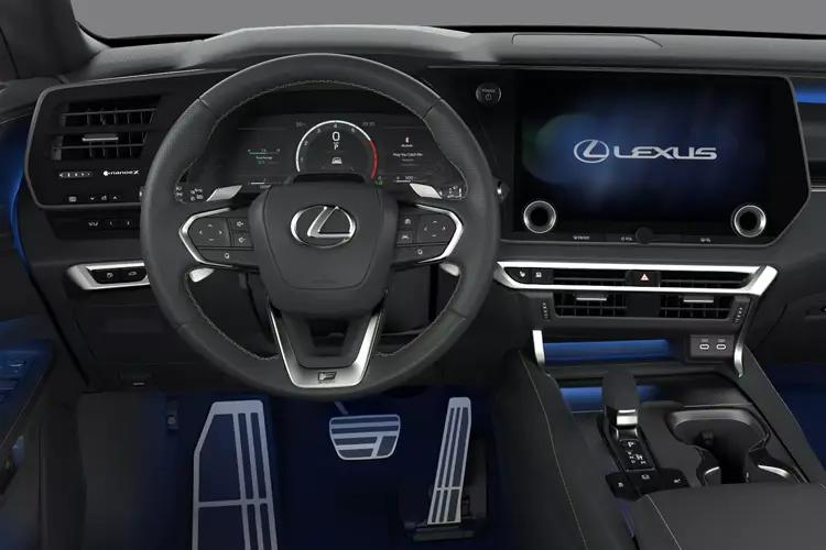 Lexus RX 500h Medium Crossover/SUV 2.4 DIRECT4 F-Sport Takumi Auto interior view