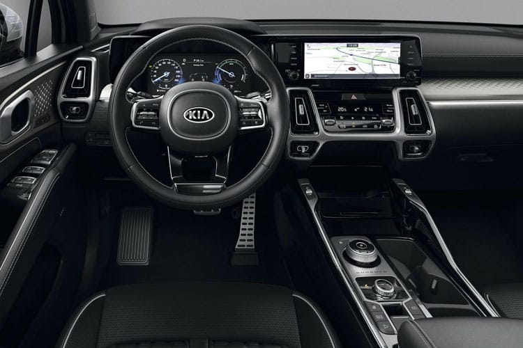 Kia Sorento Large SUV 1.6 T-GDi Hev 235 Pure Auto AWD interior view