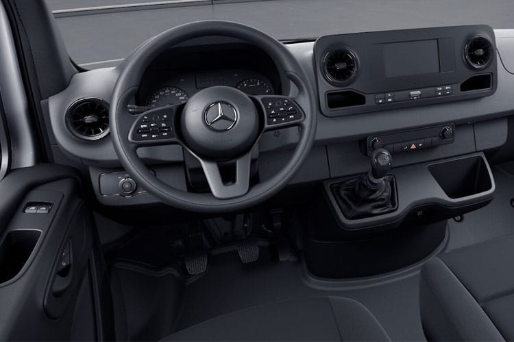 Mercedes Sprinter Crew over 3.5t Large Van - Standard 515CDI 5.0t L4H2 Premium RWD interior view