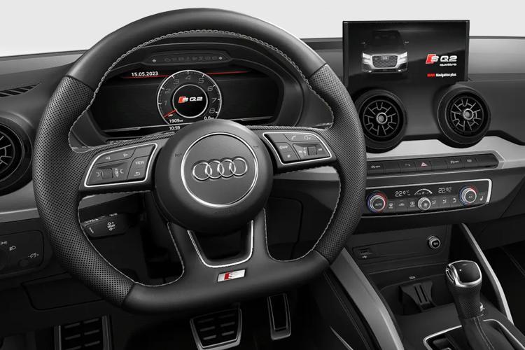 Audi SQ2 Small Crossover/SUV TFSI 300 Quattro Black Edition Tech Pro S tronic interior view