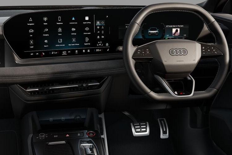 Audi SQ6 E-Tron Hatchback 100kWh Quattro 490 S Black Edition Auto interior view