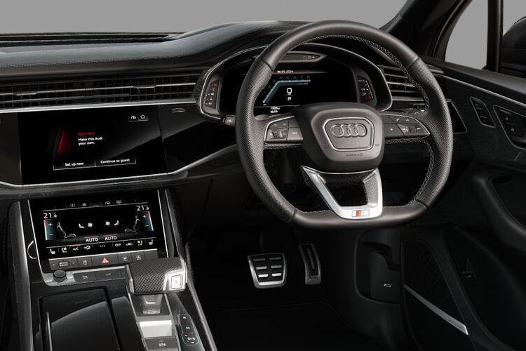 Audi SQ7 Large SUV 4.0 TFSI Quattro Black Edition Tech Tiptronic interior view