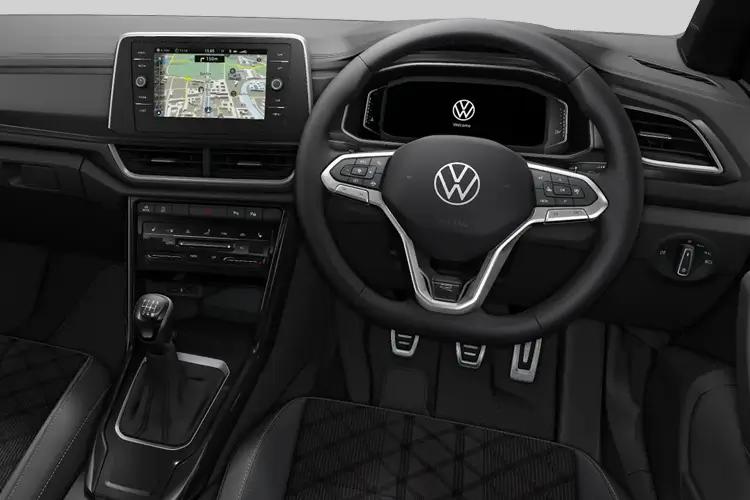 Volkswagen T-Roc Convertible 1.0 TSI 115PS Style interior view