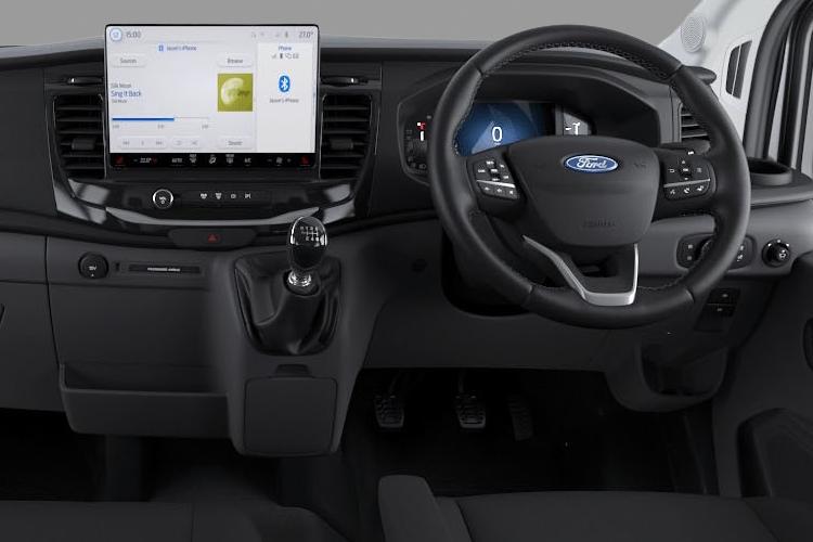 Ford Transit One Stop Tipper Trn 350 AWD L3 2.0 165 1Way Tool Pod Leader interior view