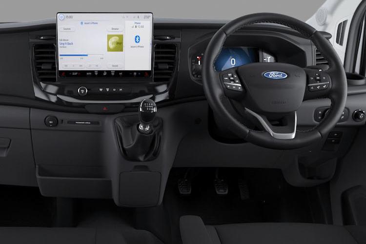 Ford Transit Double Cab In Medium Van - Standard 350 L2H2 2.0 130 EcoBlue Trend FWD interior view