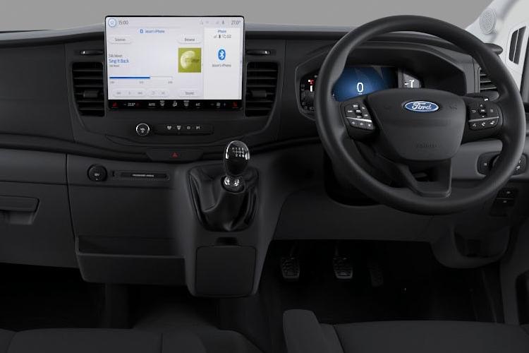Ford Transit L2 Medium Van - High 350 L2H3 2.0 165 EcoBlue Leader AWD interior view