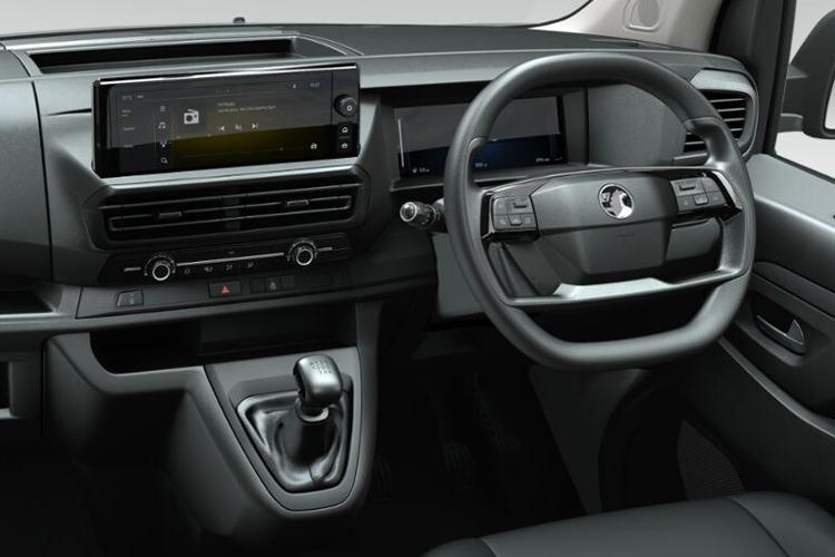 Vauxhall Vivaro Small Van H1 Double Cab 2.0D 145 GS interior view