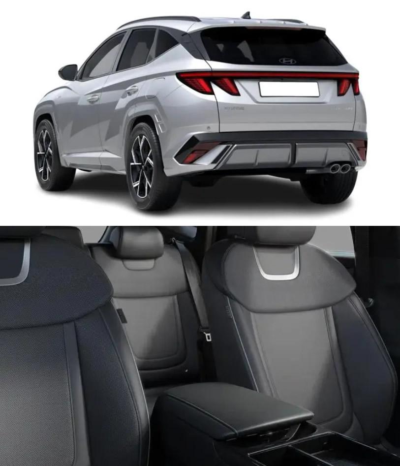 2026 Hyundai Tucson exterior and interior