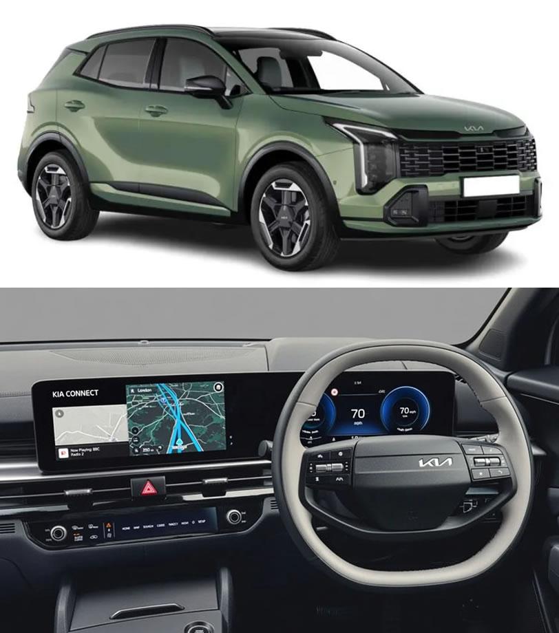 2026 Kia Sportage interior and exterior